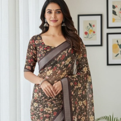 Picture of Cotton Saree