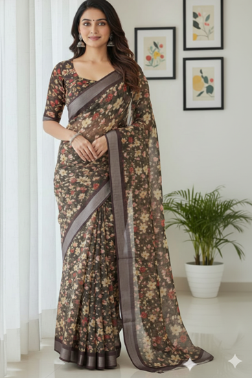 Picture of Cotton Saree